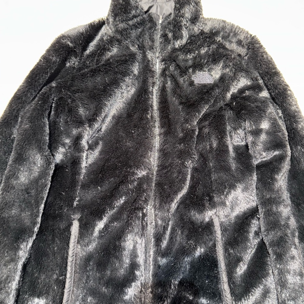 The North Face Charcoal Faux Fur Jacket